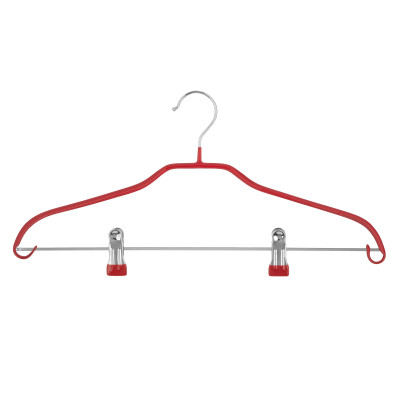 Плічка Ardesto Металеві з ПВХ покриттям З прищіпками Червоні 42 см 2 шт. (ARHC2802RC) Вінниця - фото 3