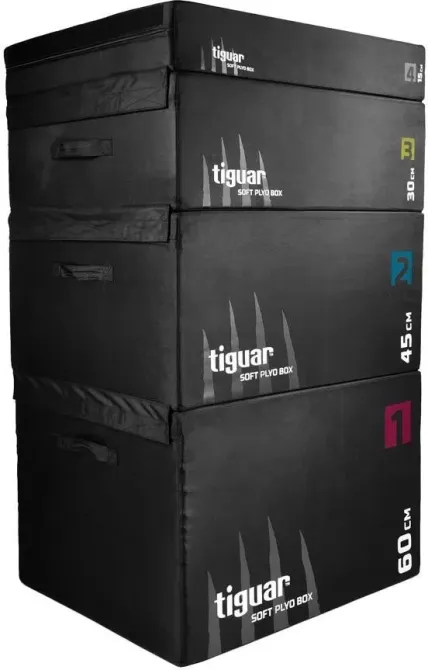 Тренажер Tiguar Скриня Plyometryczna Plyo Soft Box Czarny Киев - изображение 1