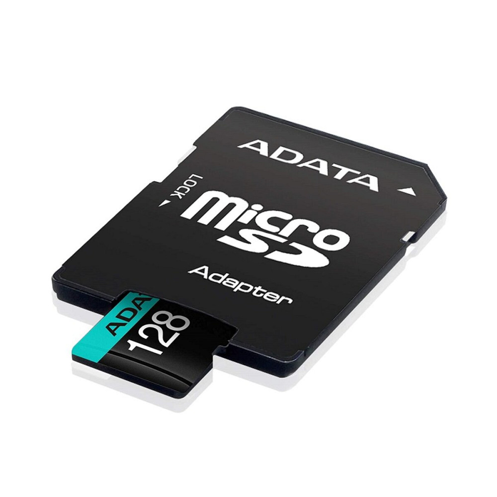 microSDXC (UHS-1 U3) A-DATA Premier Pro 128Gb Class 10 V30S A2 (R-100Mb/s W85Mb/s) (adapter SD) Київ - фото 2