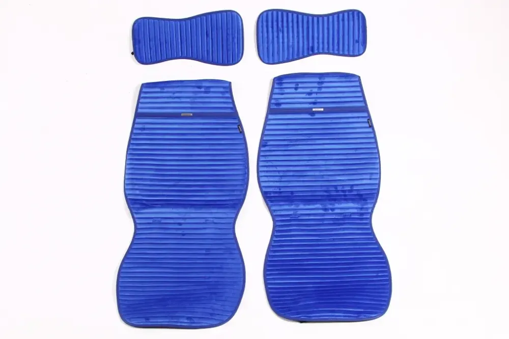 Накидка на сидушку Elegant Napoli передняя синий (2 шт. с подголовниками) Винница - изображение 1