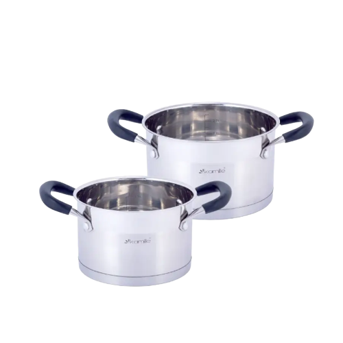 Набір каструль 4 предмети (каструлі 2/2,7л) нержавіюча сталь 5751 KAMILLE Житомир