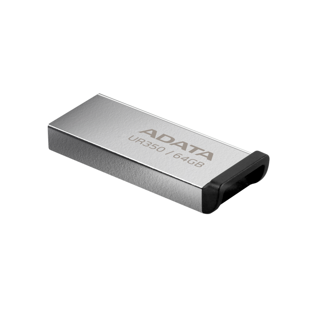 Флеш-накопичувач ADATA USB 3.2 UR 350 64Gb Silver/Black Одеса - фото 3