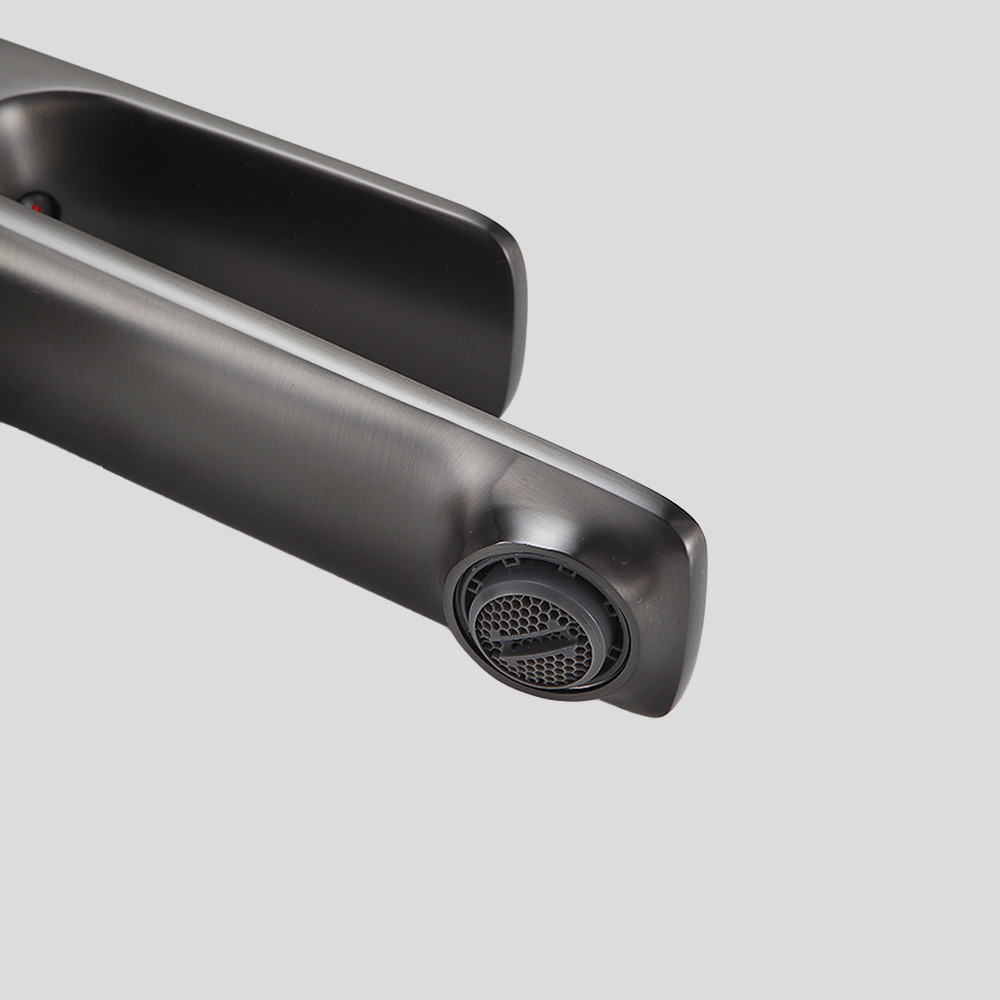 Змішувач для умивальника FRAP F1086-9, графіт Київ - фото 4