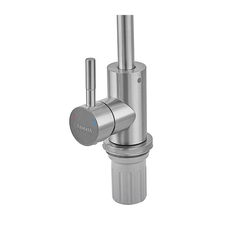 Кухонний змішувач Armata SUS-011 Reflector з рефлекторним виливом з нержавіючої сталі (CH6482) Харків - фото 2