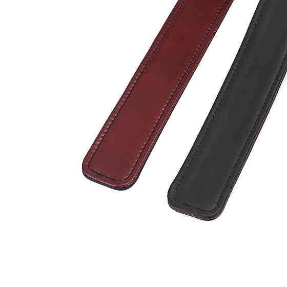 Фіксатори для стегон Liebe Seele Wine Red Thigh Cuffs L Size, натуральна шкіра Sex Aura Київ