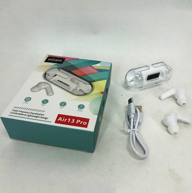 Беспроводные bluetooth наушники airdots, Блютуз гарнитуры, Беспроводные наушники для смартфона OC-30 Львов - изображение 10