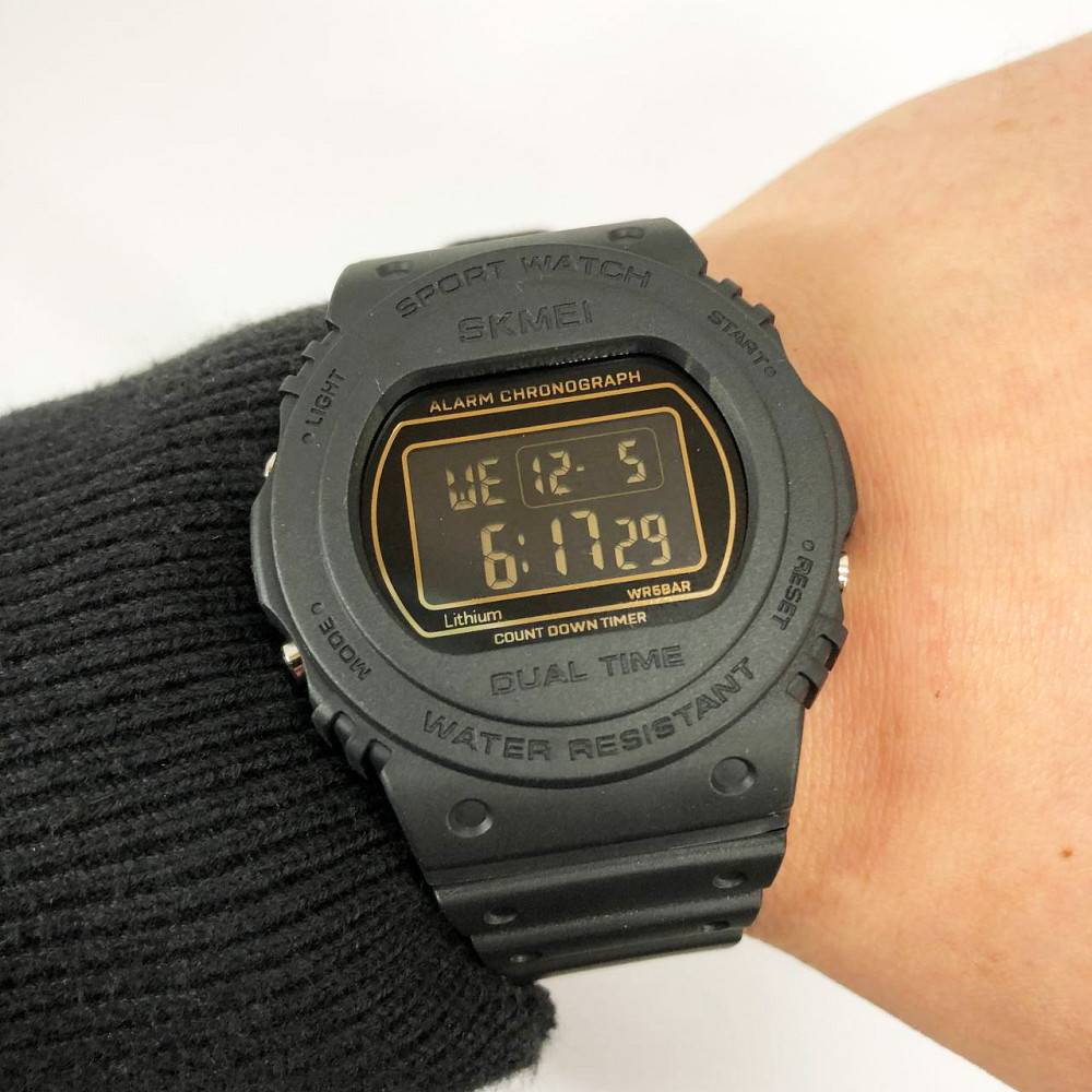 Протиударні годинники, Чоловічі водонепроникні спортивні наручні годинники skmei для походів HW-72 Івано-Франківськ - фото 3