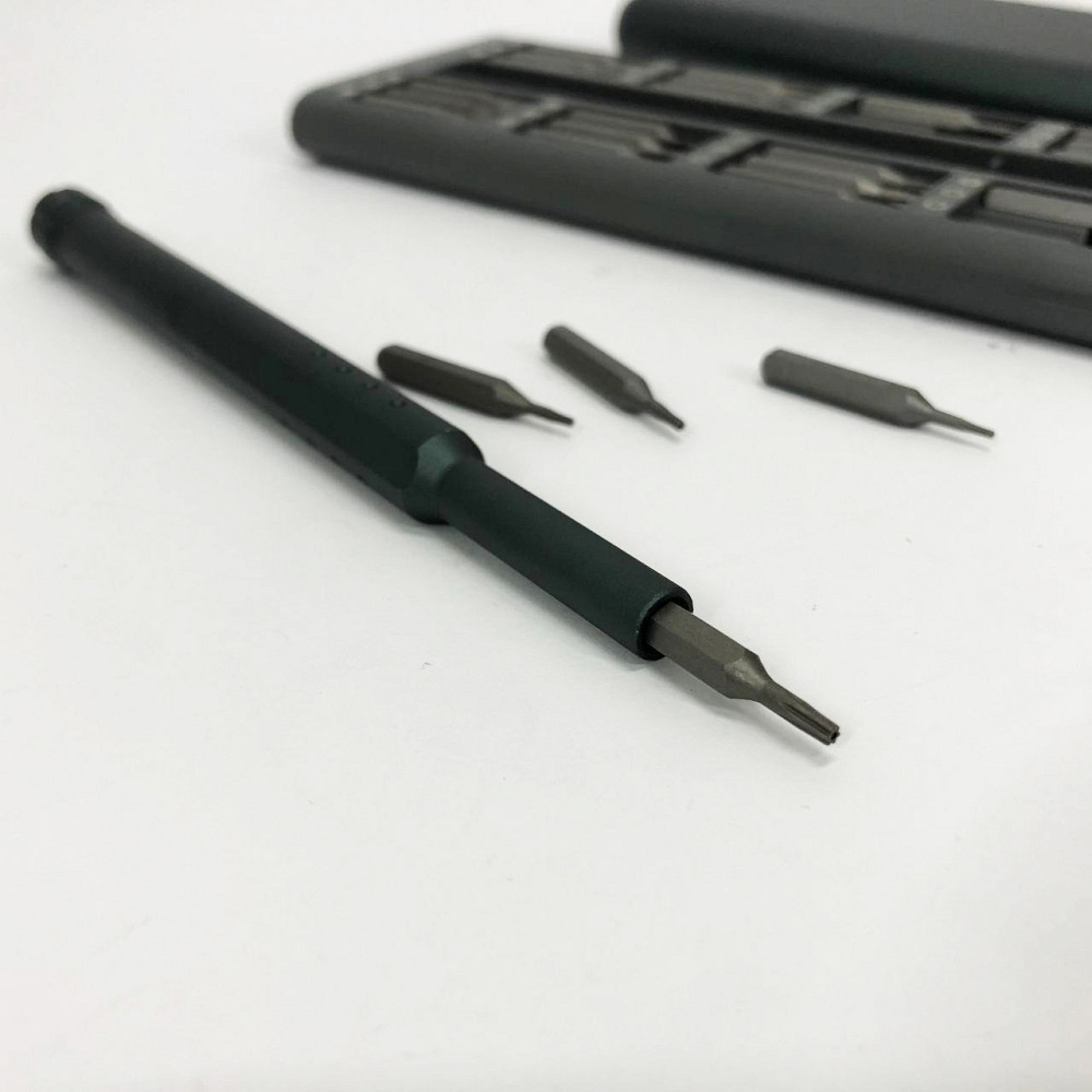 Набір прецизійних викруток з ручкою 48 в 1 у металевому футлярі QD-74 Львів - фото 10