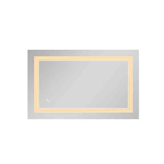 Дзеркало настінне прямокутне сенсорне Qtap Cardinal 700х500 з LED-підсвіткою Touch, з антизапотіванням Харків