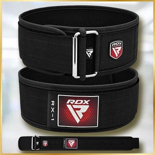 Спортивний пояс RDX RX-1 Black для важкої атлетики, кросфіту та роботи з великими вагами Розмір M Київ - фото 8