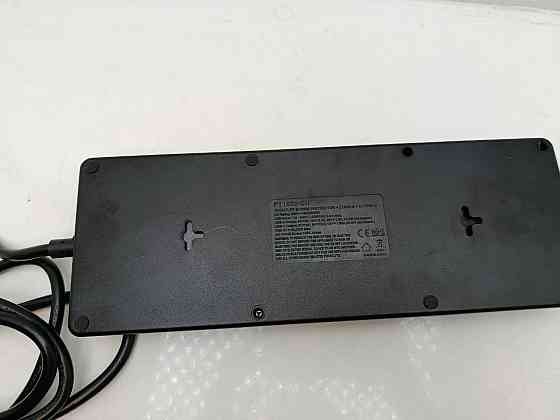 Мережевий подовжувач Ecopower PT1020-CU (10 розеток AC + 4 USB, 4000W, 1050J) Луцьк