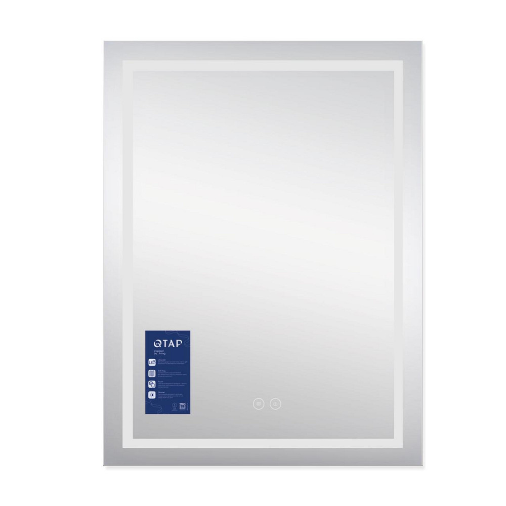 Зеркало Qtap Mideya (MI1) 600х800 с LED-подсветкой Touch, с антизапотеванием, диммером QT2078F937W Киев - изображение 3