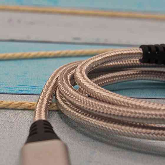 Магнітний кабель Pzoz 1 м MicroUsb Gray Київ