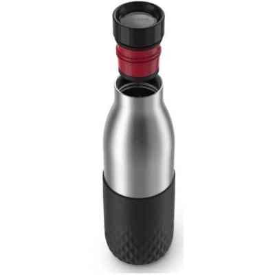 Термос Tefal Bludrop soft touch, 500мл, нержавіюча сталь, графітовий (N3110510) Вінниця
