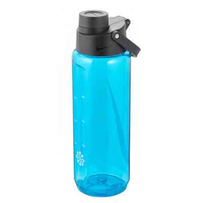 Бутылка для воды Nike TR Renew Recharge Chug Bottle 24 OZ блакитний, чорний, білий 709 мл N.100.7636.445.24 (887791733306) Винница