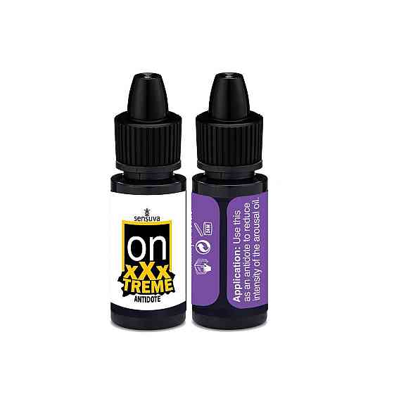 Возбуждающие капли для клитора Sensuva On xXxTREME Arousal Oil (5 мл) with Antidote (5 мл) + антидот Sex Aura Киев