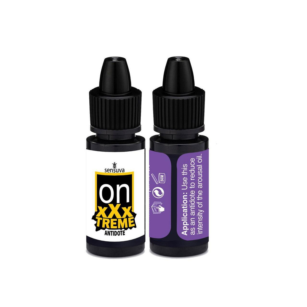 Возбуждающие капли для клитора Sensuva On xXxTREME Arousal Oil (5 мл) with Antidote (5 мл) + антидот Sex Aura Киев - изображение 5