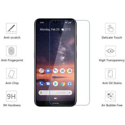 Стекло защитное Drobak Nokia 2.4 (232372) Винница - изображение 3