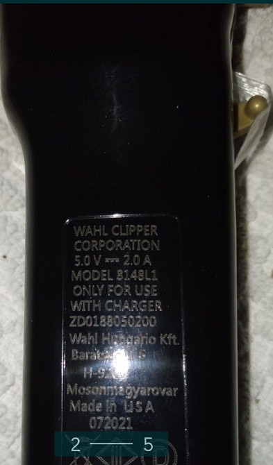 Машинка для стриження: WAHL Magic Clip Cordless. Київ - фото 3