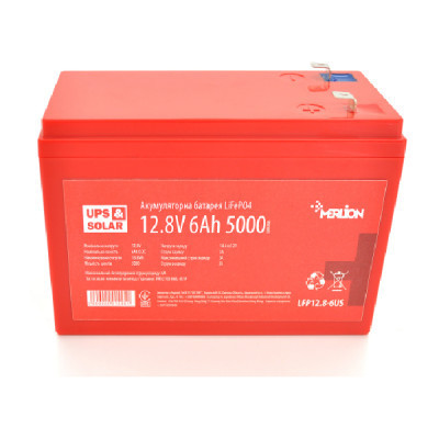 Батарея LiFePo4 Merlion LFP12.8-6US Вінниця - фото 1