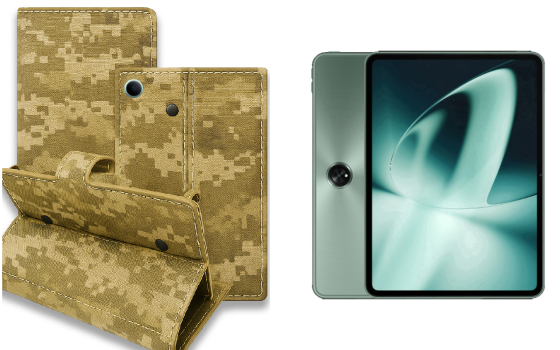 Книжка-трансформер для планшета Oneplus Pad, Pad 2, Pad Go, Pad Pro, колір Black Pixel Київ