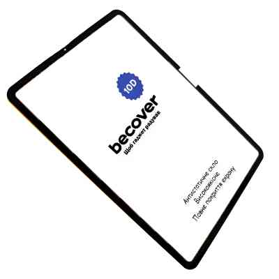 Стекло защитное BeCover 10D Apple iPad Pro 11" M4 2024 Black (711677) Винница