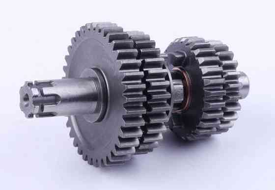 Шестерни вторичного вала (под сепаратор), к-т мопед Дельта /Альфа Мукачево