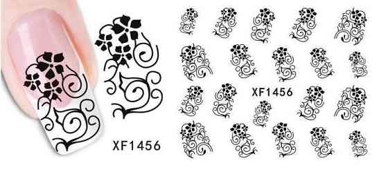 Наклейки для ногтей XF1456 Киев