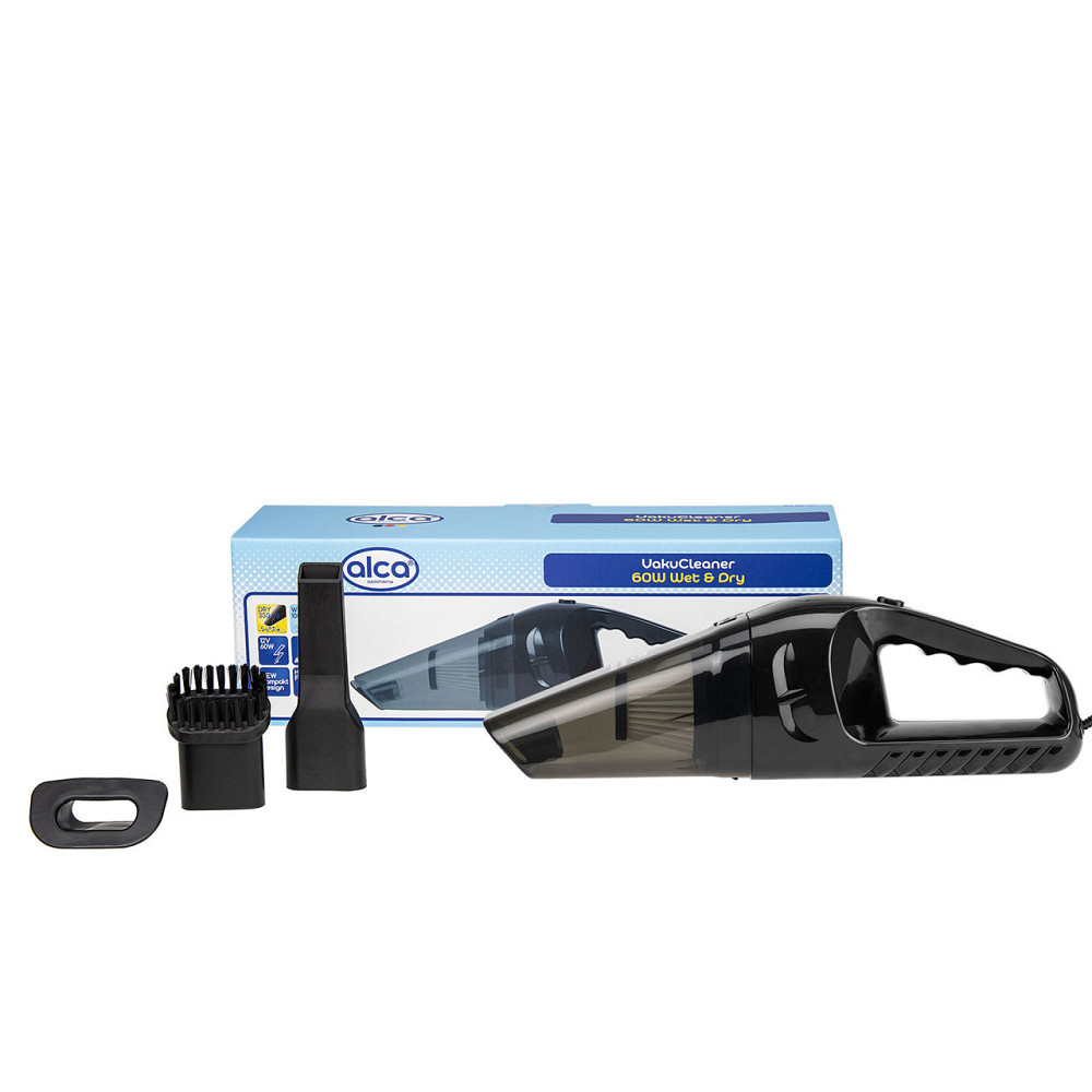 Пилосос автомобільний для вологого і сухого прибирання 12В 60Вт 3м Alca, 229000 Киев - изображение 1