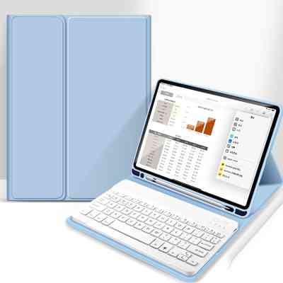 Чехол для планшета BeCover with keyboard Apple iPad Pro 11" M4 2024 Light Blue (713000) Винница