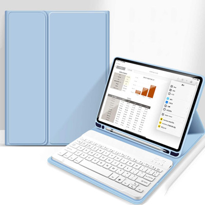 Чехол для планшета BeCover with keyboard Apple iPad Pro 11" M4 2024 Light Blue (713000) Винница - изображение 5