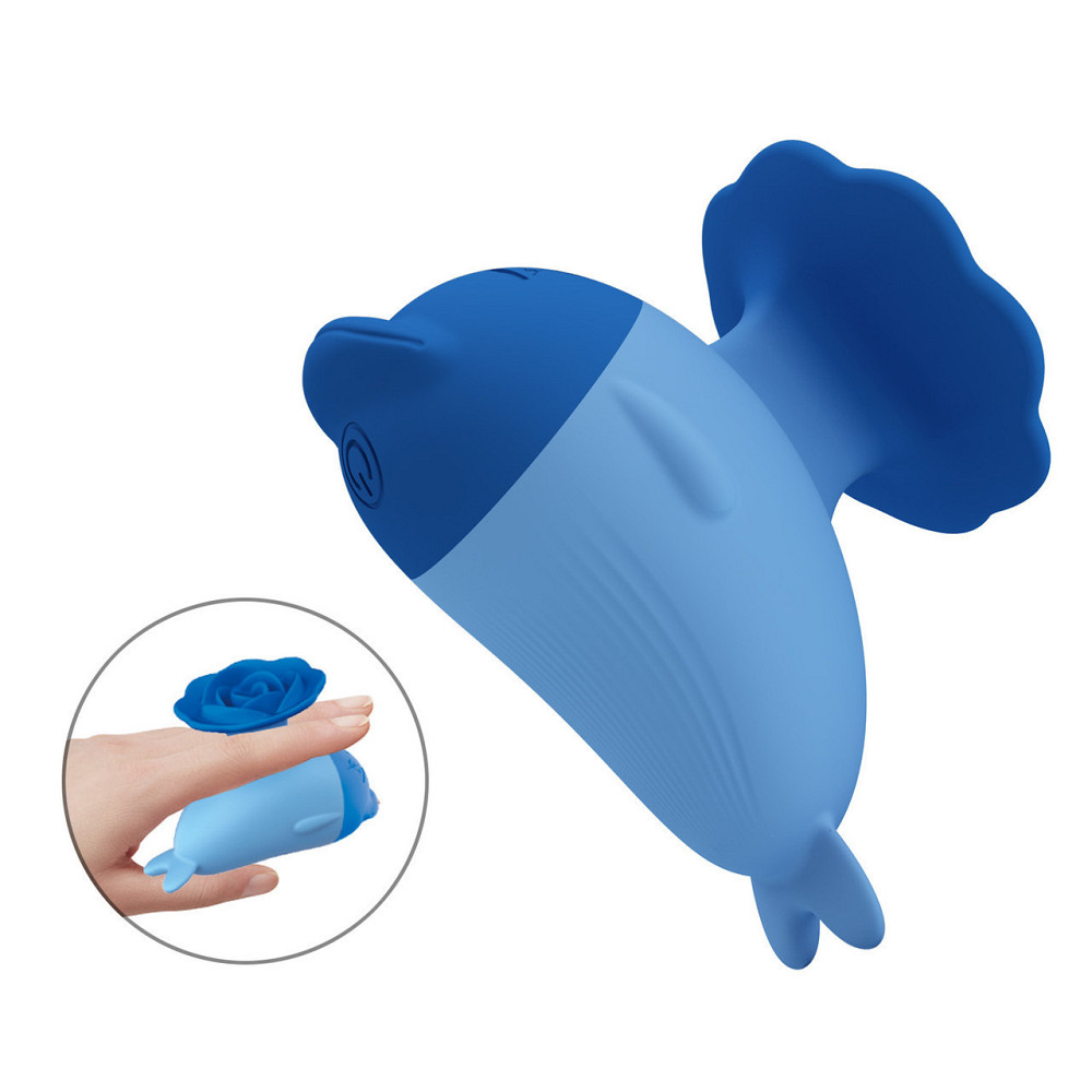 Вібростимулятор PRETTY LOVE Dolphin – Blue Sex Aura Київ - фото 2