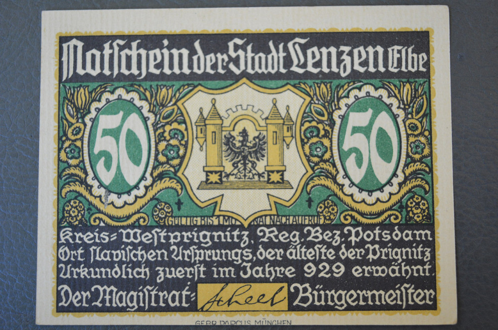 Німеччина Нотгельд 50 Pf 19..р.( 9) Полтава - фото 1