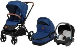 Детская коляска Lionelo Mika Blue Navy Głęboko Spacerowy + Fotelik Киев - изображение 1