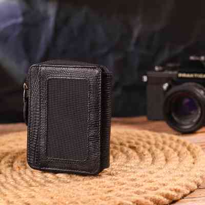 Портмоне Canpellini Из натуральной кожи Черное (21494) Винница