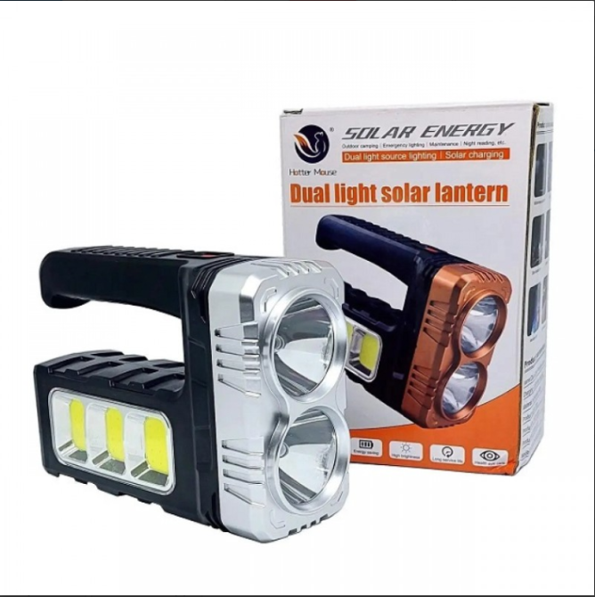 Акумуляторний ручний ліхтар TORCH BL-7702B-COB з діодами COB + 2xXPE та батареєю 18650 Li-Ion Одеса - фото 3