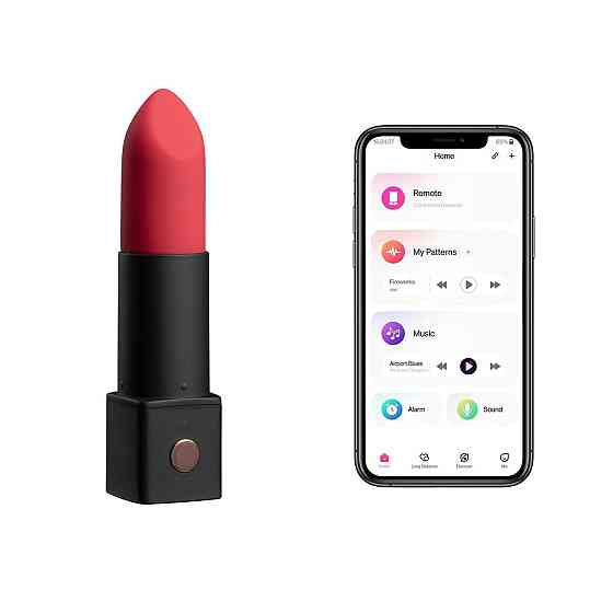Вибратор-помада Lovense Exomoon, работает через приложение Sex Aura Киев