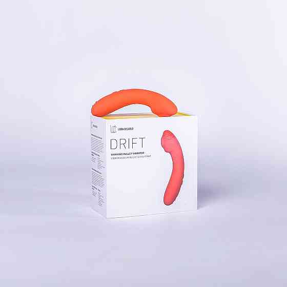 Мини-вибратор с подогревом Drift, оранжевый Lora DiCarlo (США) Sex Aura Киев