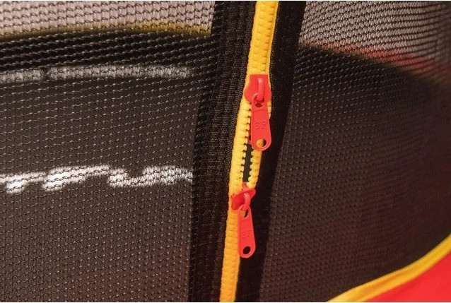 Дитячий батут 140 см Just Fun із захисною сіткою для дітей Червоний Київ - фото 7