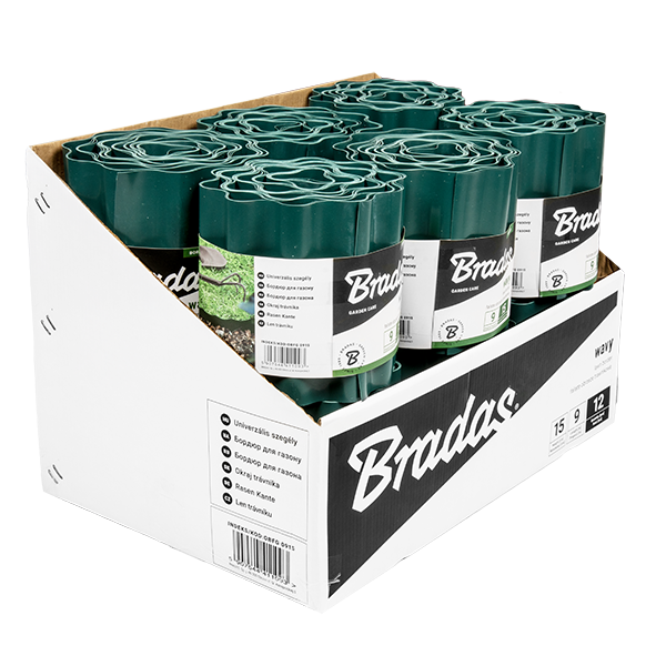 Бордюр хвилястий газонний 9м х 20см, зелений, OBFG 0920 Київ - фото 2