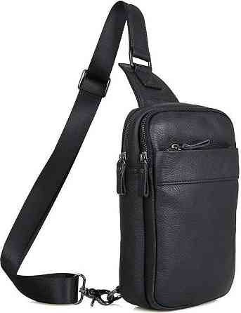 Сумка чоловіча Чорна (Vintage) Київ