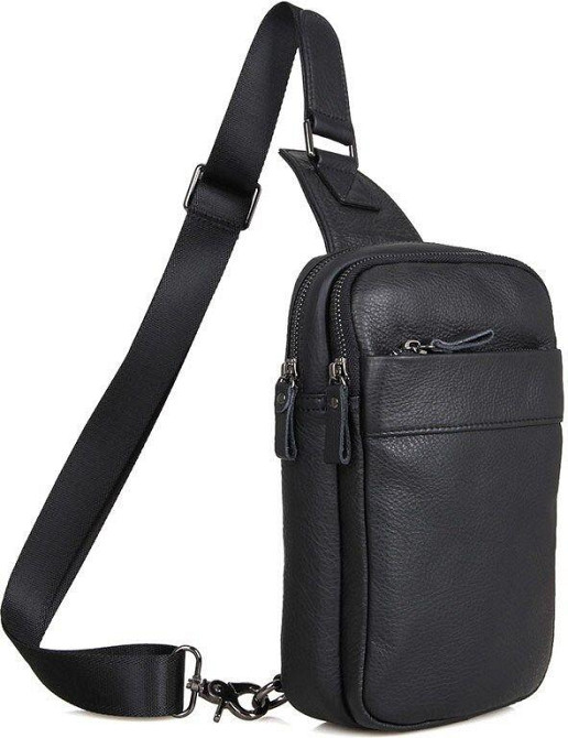 Сумка чоловіча Чорна (Vintage) Київ - фото 5