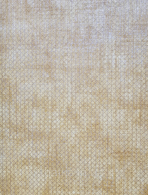 Обои виниловые на флизелине AS creation The Bos 0.53х10 геометрия полоски квадраты золотистые на желтом Киев - изображение 3