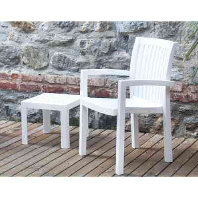 Стіл садовий PAPATYA до шезлонга Suda темно-зелений (4349) Вінниця