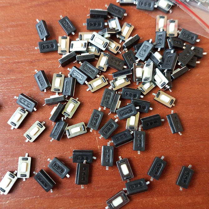 Кнопка тактовая 6X3.6X2.5мм 2-pin SMD микрик Полтава - фото 1