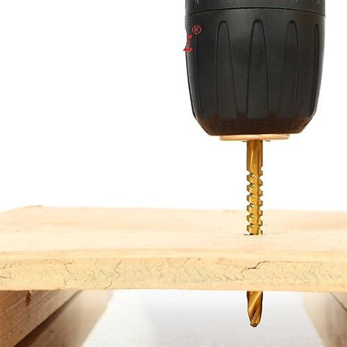 Набор фрезерных сверл 6 шт HSS с титановым покрытием, для дерева, пластика и металла Киев - изображение 4