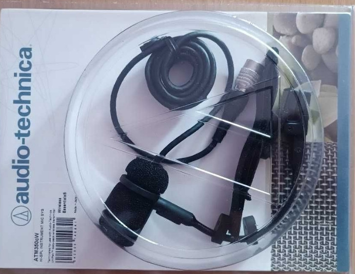 Мікрофон інструментальний прищепка Audio-Technica ATM350cW Japan. Київ - фото 4