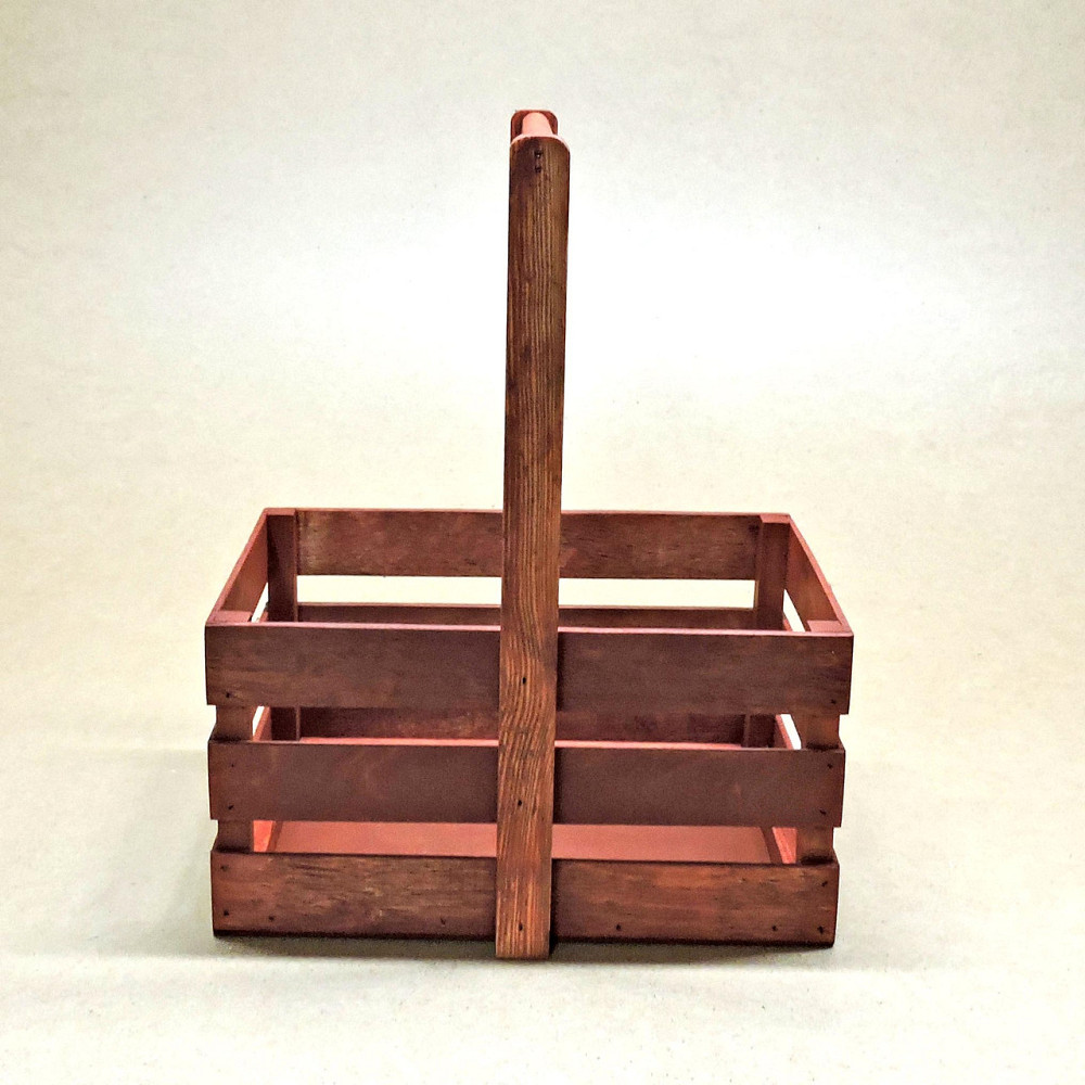 Подарунковий кошик "Шеллі 18х30" корал Миколаїв - фото 2