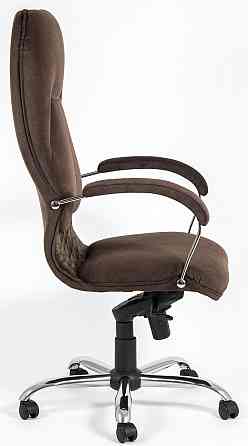 Офісне Крісло Керівника Richman Nicosia Tiffani Chocolate Хром М1 Tilt Коричневий Київ
