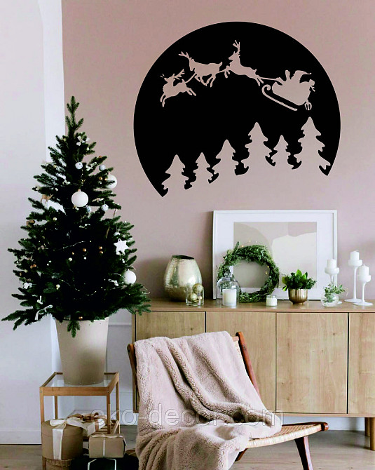 Декоративное настенное Панно «Новый год», Декор на стену Киев - изображение 6